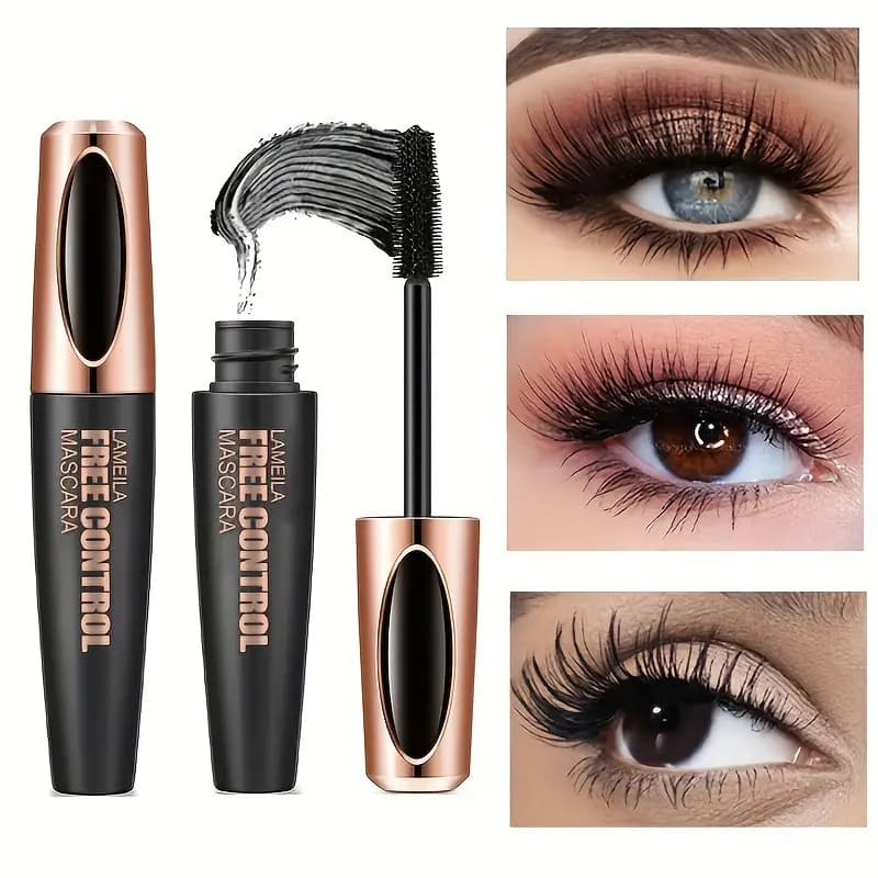Silk Fiber Eyelash Mascara 8d Thick Waterproof Curling Long Black Extension