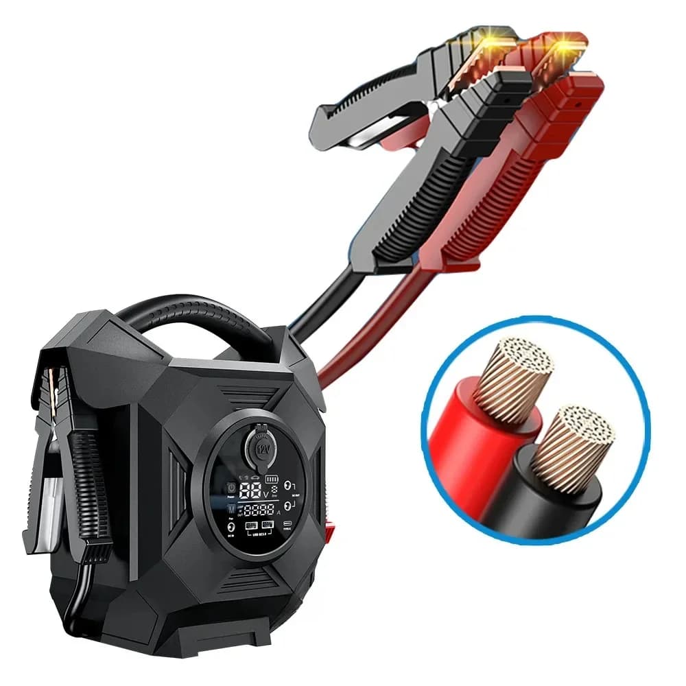 Avviatore di Emergenza 12V 24V 10000A 80000mAh per Carrelli Elevatori - OFFERTA SPECIALE