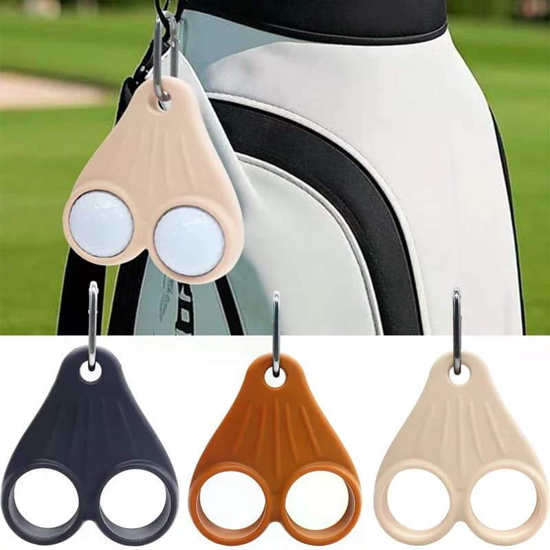 Porta palline da golf con custodia protettiva; Borsa sportiva portatile e comoda; Ottimo accessorio per tutti i giocatori di golf.