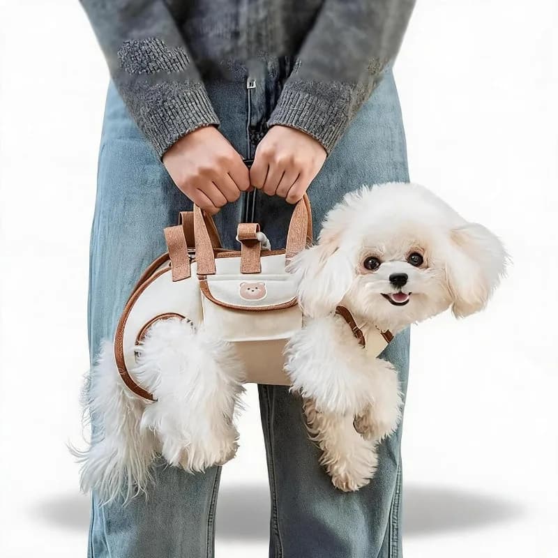 Dog Lift Harness, Dog Carry Sling for Small and Medium Cats Dogs, Portable Pet Carrier Bag, Adjustable Strap