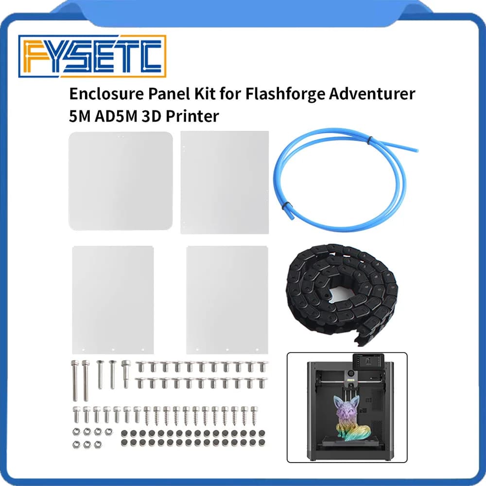 Per Flashforge Adventurer 5M AD5M Kit pannello custodia stampante 3D Parti della stampante 3D aggiornate per AD5M 5M