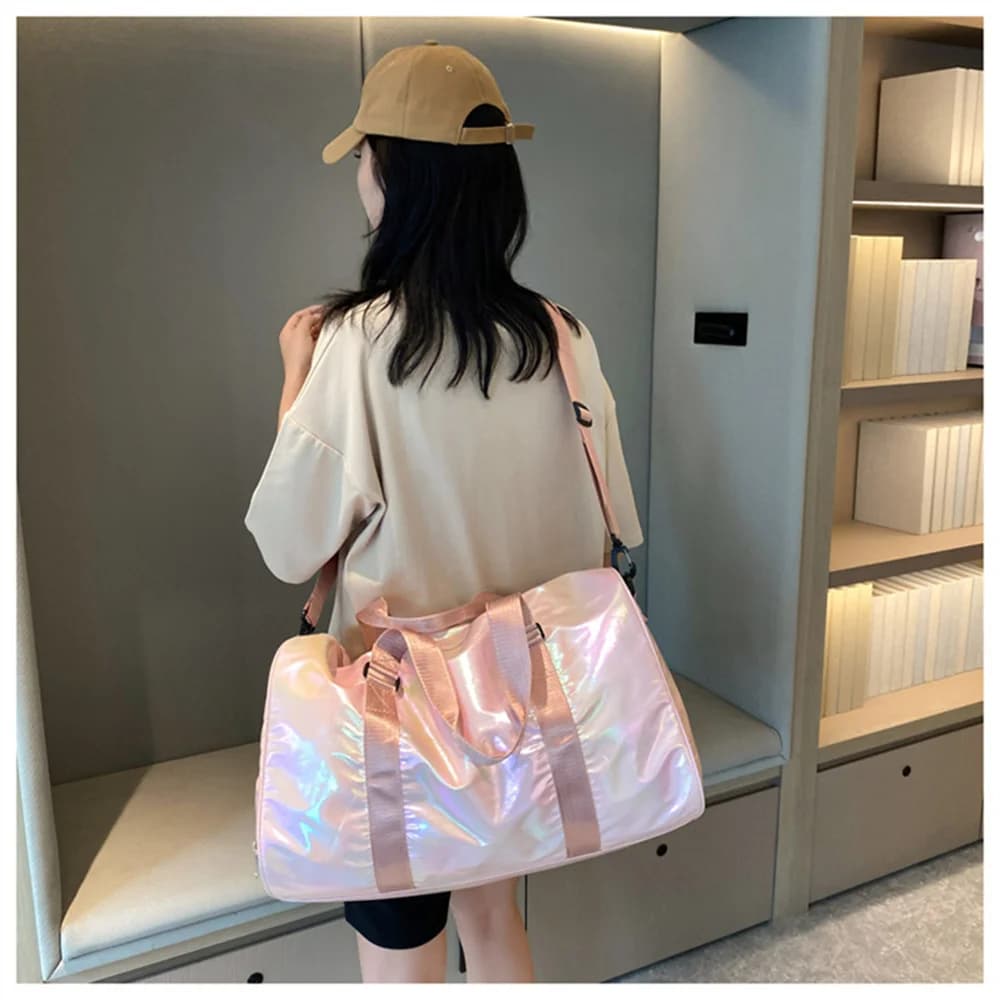 Borsa da viaggio bagaglio borsa da viaggio di lusso con scomparto per scarpe borsa da viaggio per donna