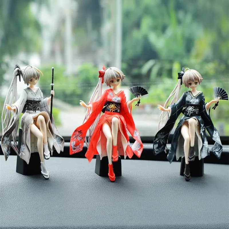 Figura in PVC da 13 cm di Yosuga no Sora, personaggio anime giapponese, modello da collezione, giocattolo con kimono, ideale come regalo per bambini.