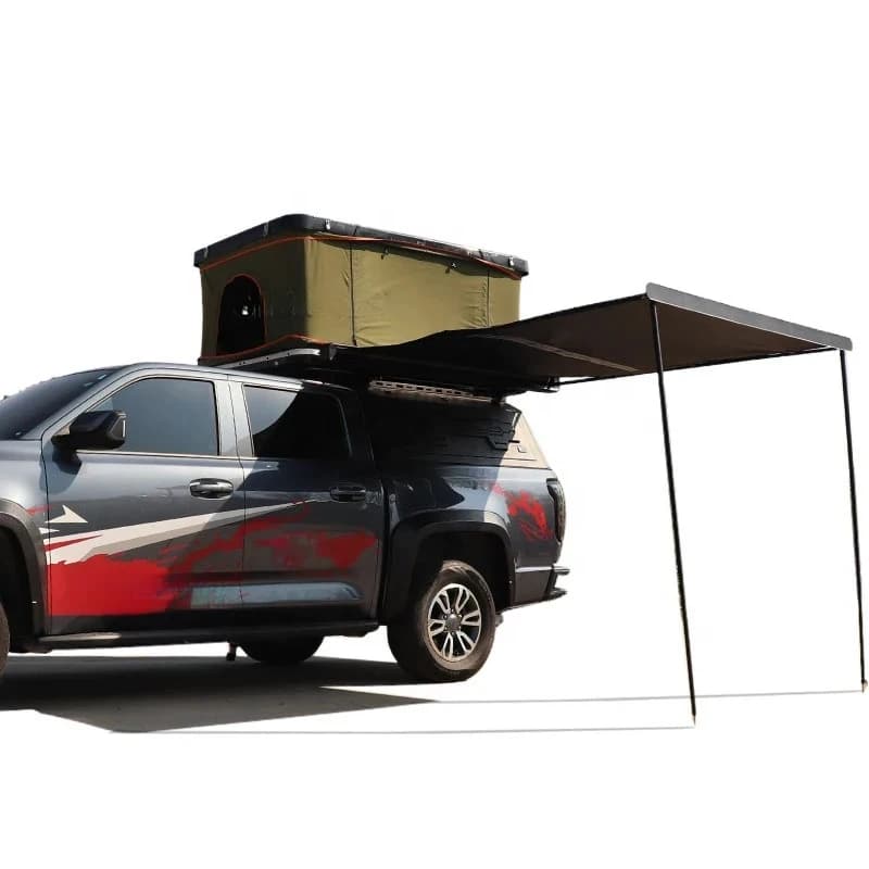 Bt SellingRetractle Folding Outdoor Camping Van Car Awning Travel Rooftop Pull Out Tent Car Side AwningHigh Quality