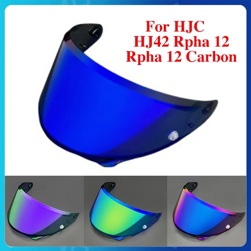 Lente del casco del motociclo per HJC HJ42 RPHA 12 Carbon RPHA 12 Visiera del casco Parabrezza Scudo Occhiali Visiera Accessori casco