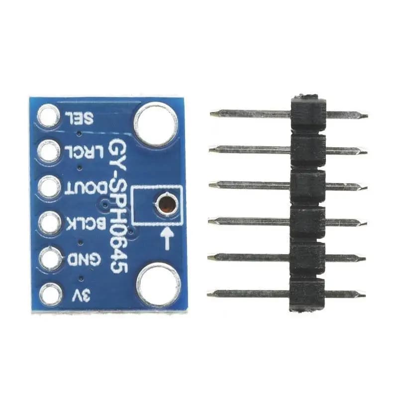 SPH0645LM4H MEMS microphone module (1 piece) - GY-SPH0645LM4H I2S 1,6-3,6 V sensor card for Raspberry Pi