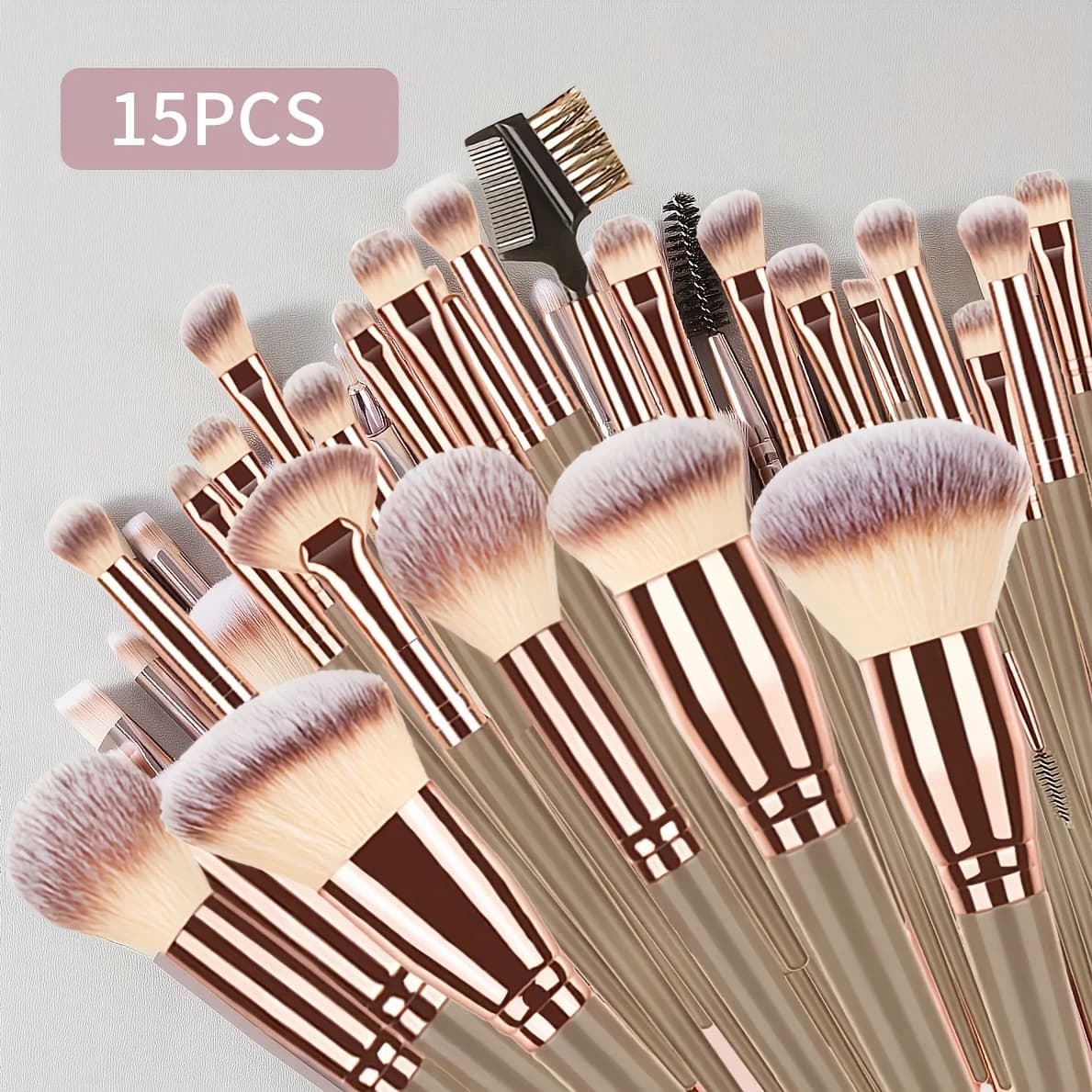 Valentine's Day Makeup Brush Set, Multifunctional Face Eye Blush Powder Contour Foundation Tool Kit Full Set of Makeup Brushes