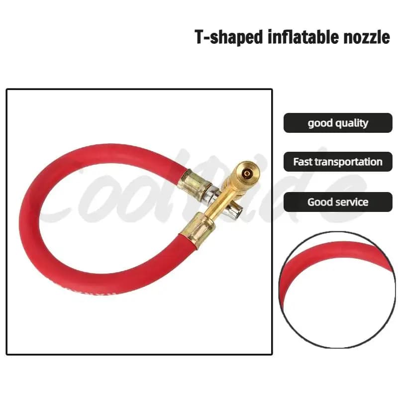 Ugello per gonfiaggio, asta per gonfiaggio, testina per gonfiaggio, strumento per la riparazione di pneumatici per motociclette, biciclette elettriche, pompe di gonfiaggio a doppia testina