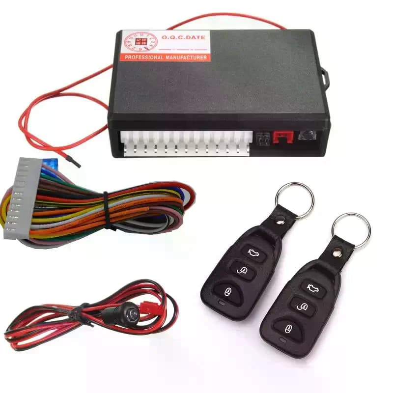 Kit di Controllo Remoto per Chiusura Centralizzata Auto, Sistema di Allarme con Telecomando LB-405, Accesso Senza Chiave