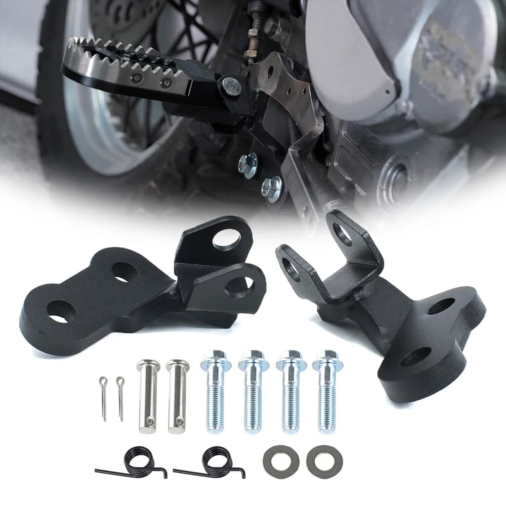 Fit For Suzuki DR650 DR 650 1996-1999 2020 2021 2022 2023 2024 2025 Motorcycle Foot Peg Lowering Kits Footpeg Lowering Mounts