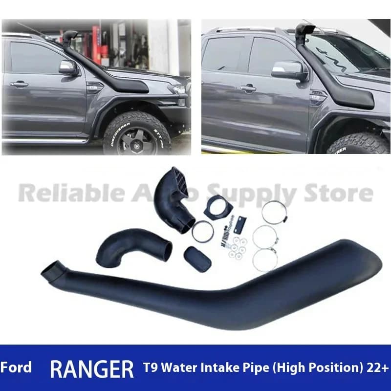 For Ford RANGER T9 Snorkel 23+ Cold Air Induction Kit Front mounting for improved engine performance The best 30% discount