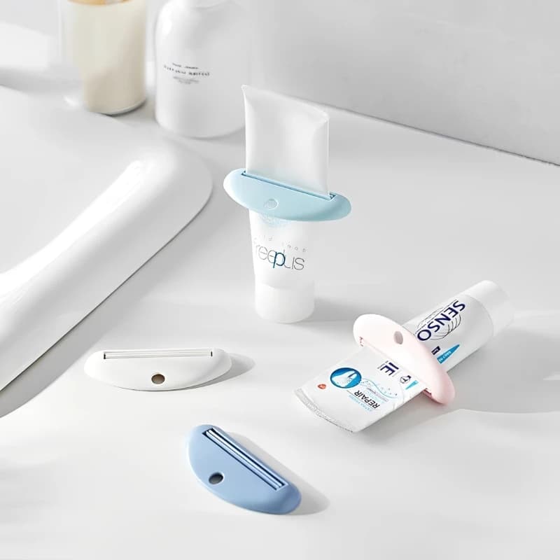 Manual toothpaste squeezed clip for multifunction toothpaste tube cleanser for face dispenser juicer bathroom accessories