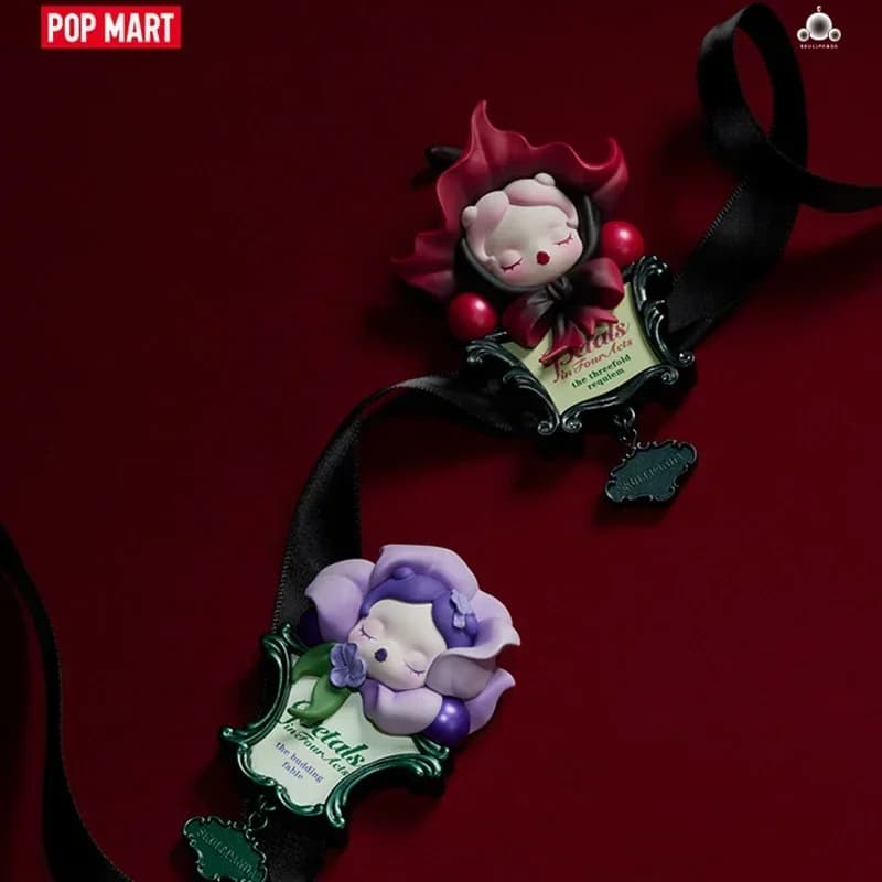 POPMART SKULLPANDA Petals In Four Acts Series Blind Box Toys Kawaii Anime Action Figure Caixa Caja Surprise Mystery Box Dolls