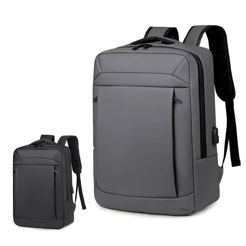 Business backpack simple men's computer bag texture men's bag backpack multi-functional poor travel large capacity backpack