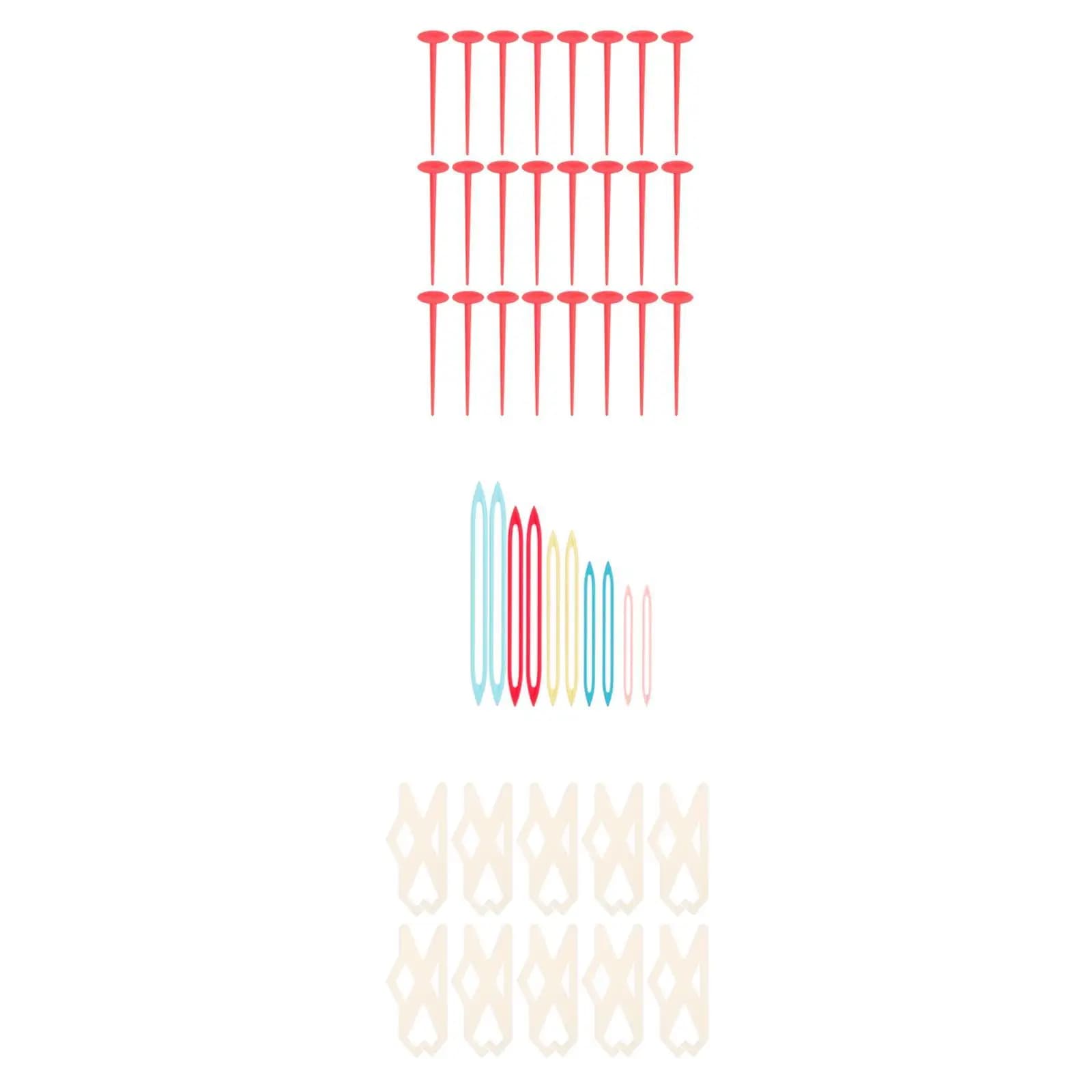 Big Eye Yarn Weaving Supplies Starter Kits DIY Crafts Weaving Loom Tool for Tapestry Wall Hanging Weaving Tapestry Beginners