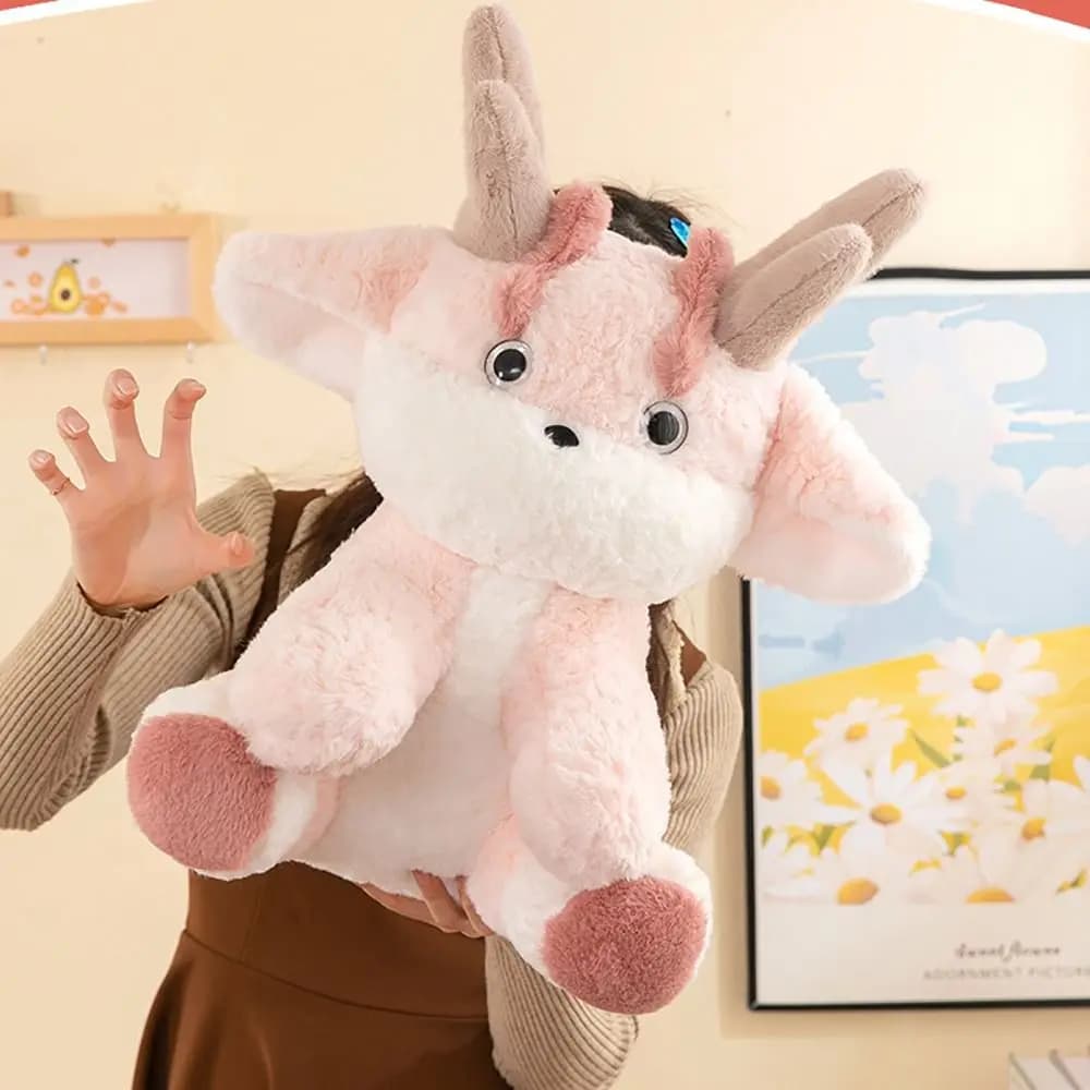 Cute Pink Soft Stuffed Pink Dragon High Quality Children Gits Cartoon Super Soft Pink Dragon Home Decor