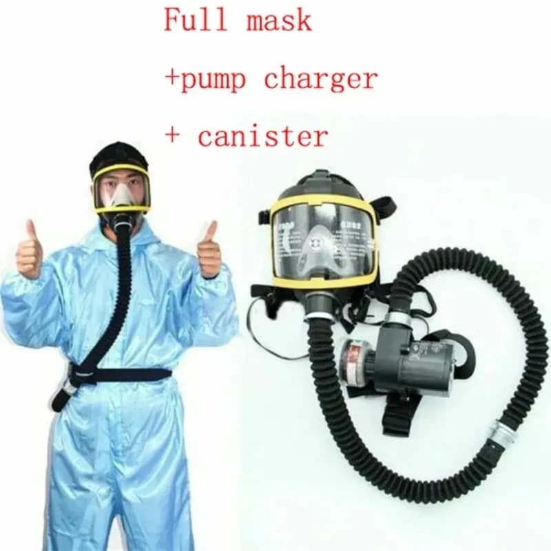 Gas mask acid/organic/ammonia full face mask Gas mask paint chemical pesticide laboratory dustproof multi-function filter