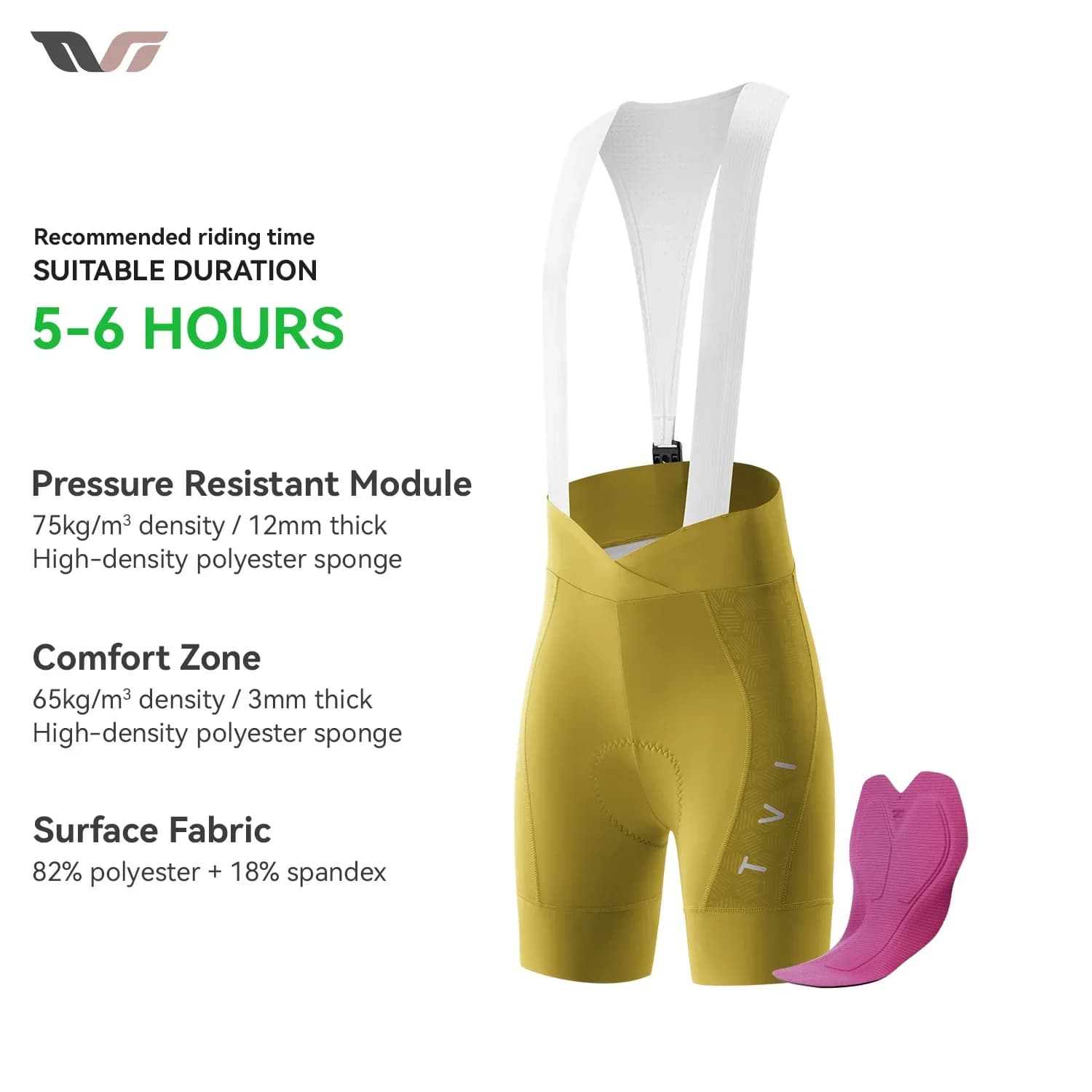 ROCKBROS Pantaloncini con bretelle magnetici per bici da strada MTB estivi Maglia da ciclismo da donna Pantaloni da ciclismo imbottiti Pantaloncini con bretelle da bici