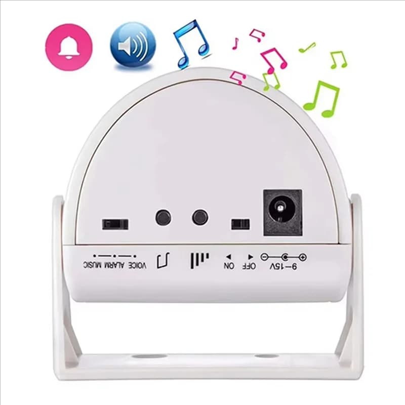 B29C-3X Campanello di benvenuto per ospiti wireless Campanello per porta con allarme Sensore di movimento PIR a 32 canali