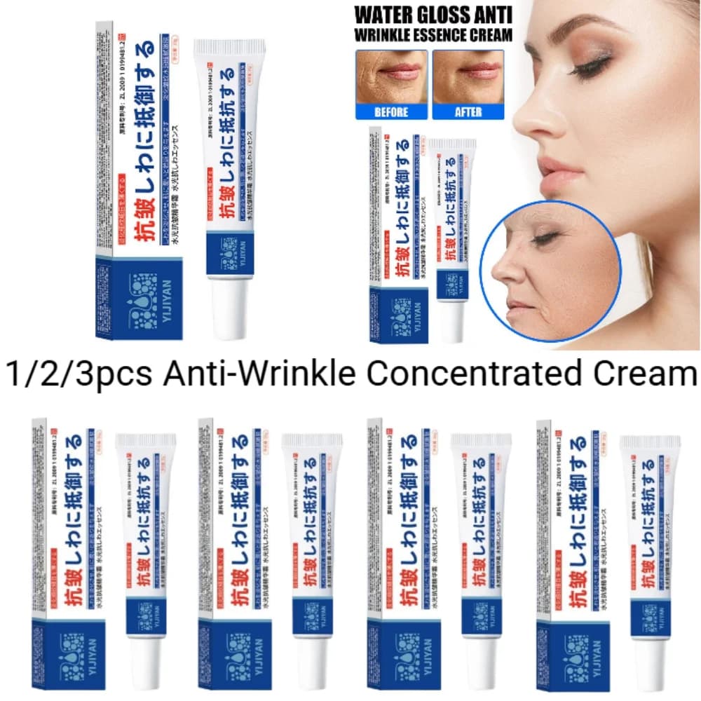 Crema Antirughe Istantanea 1/2/3 Pezzi, Anti-Età, Riduce le Linee Sottili, Crema Lifting e Rassodante al Retinolo per la Cura della Pelle del Viso