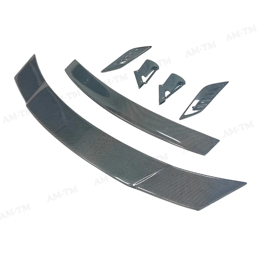 Carbon Fiber Rear Trunk Spoiler Wing for Benz AMG GT GTS GTR C190 Coupe Rear Boot Spoiler Car FRP 2015-2019