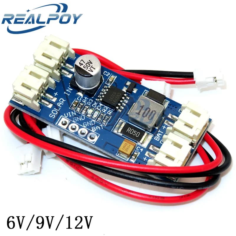 Batteria al litio a 1 cella che carica 3,7 V 4,2 V CN3791 MPPT Modulo controller regolatore pannello solare 5 V 6 V 9 V 12 V