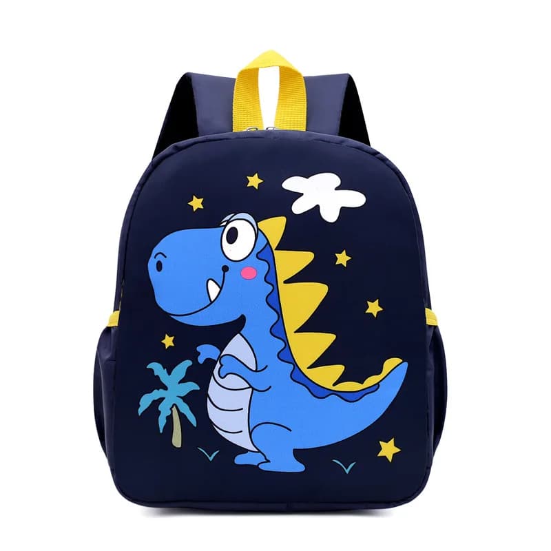 Zaino per bambini Borsa da scuola Zaino con stampa di dinosauri animali carini Zaino per scuola materna per scuola primaria
