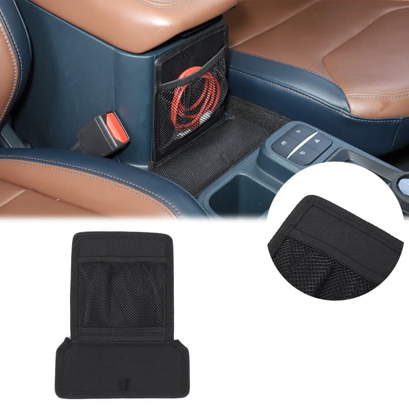 Cestino portaoggetti da appendere per bracciolo centrale auto in ABS per Ford Mavericks 2022-2026, accessori interni auto