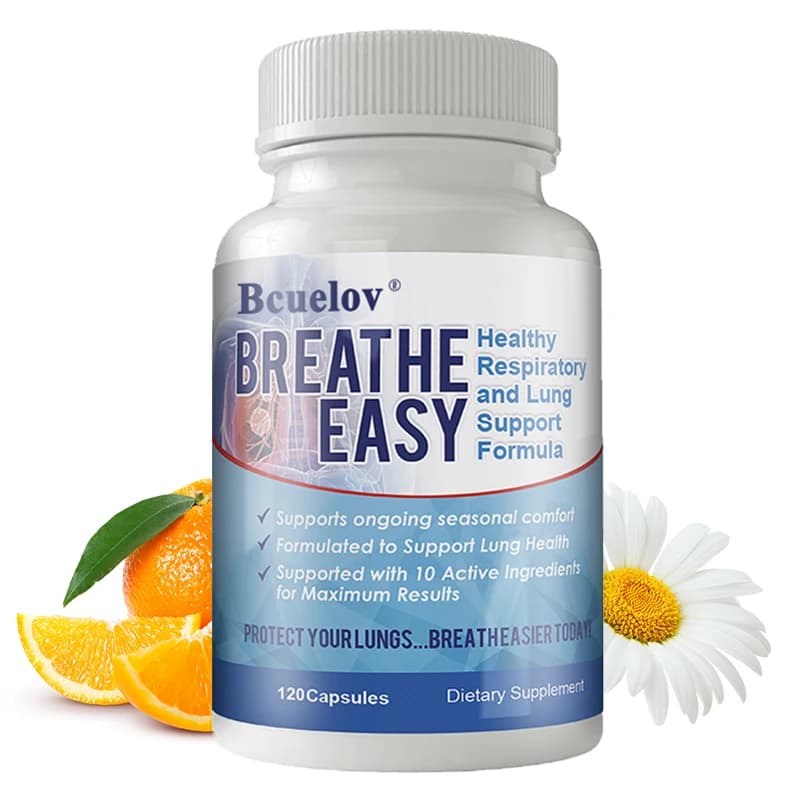 Pulmonary health supplements: helps to strengthen the comfort of the lungs and bronchial system Supports clear pulmonary and easy breathing