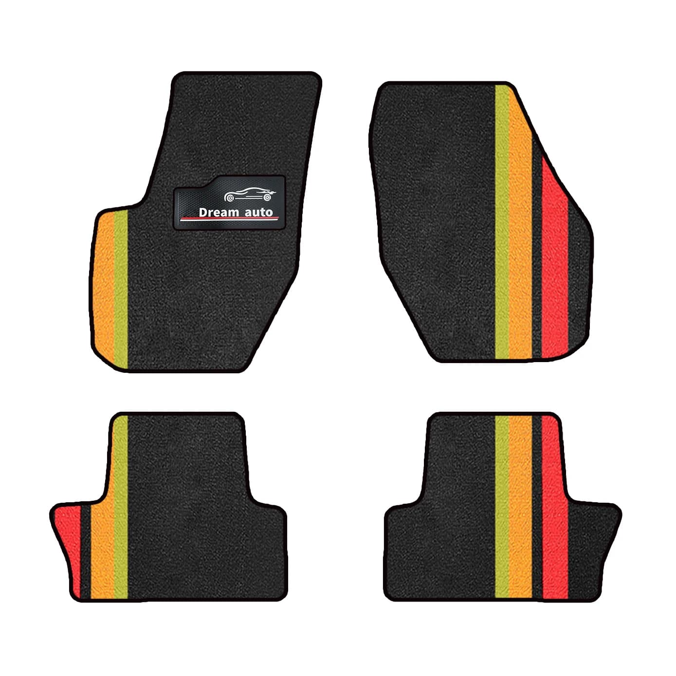 Tappetini per auto con pulsanti per Volvo S60 2011-2018 Tappetini specifici per auto