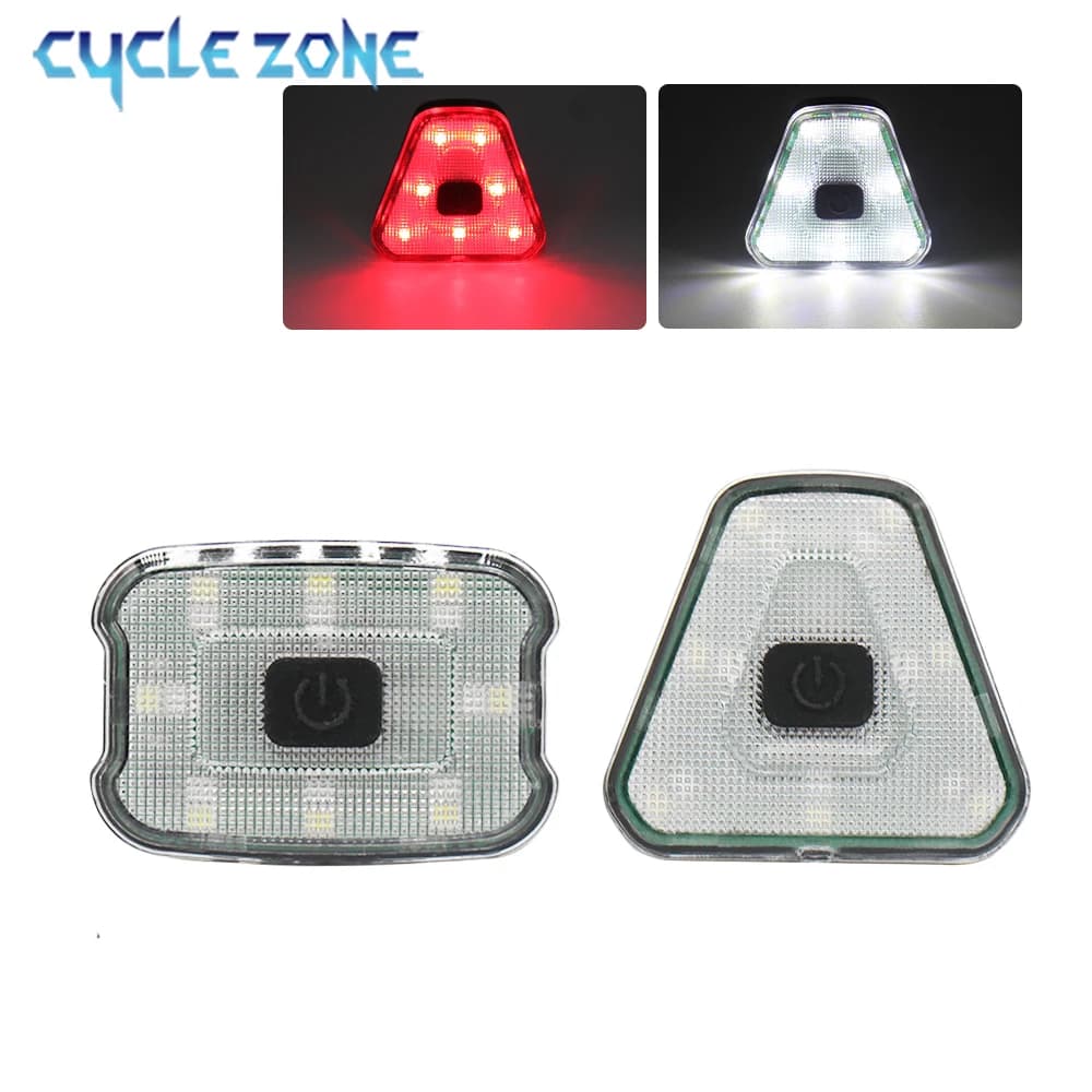 Ultralight Bike Warning Rear Light 5 Lighting Modes MTB Cycling Tail Light Waterproof Night Riding Safety Warning Taillights