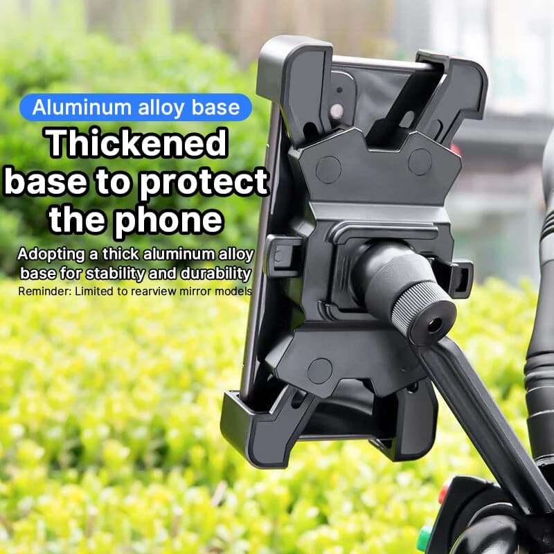 360 ° Supporto per telefono per bicicletta elettrica girevole per iPhone Xiaomi Equitazione MTB Bike Moto Staffa per supporto per moto Ciclismo antiscivolo