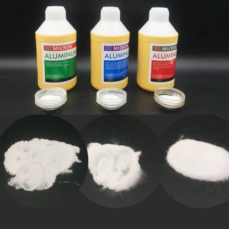 Dental Aluminum Oxide Powder 30um 50um 90um for Dentistry Microblaster Sanding Machine Tooth Cleaning Tools