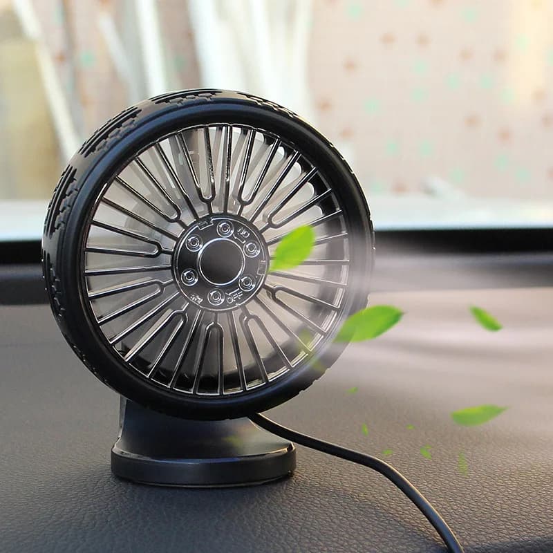 Decorazione per auto ventilatore elettrico multifunzione per auto presa d'aria per auto console centrale grande vento silenzioso mini ventilatore per auto a casa doppio uso