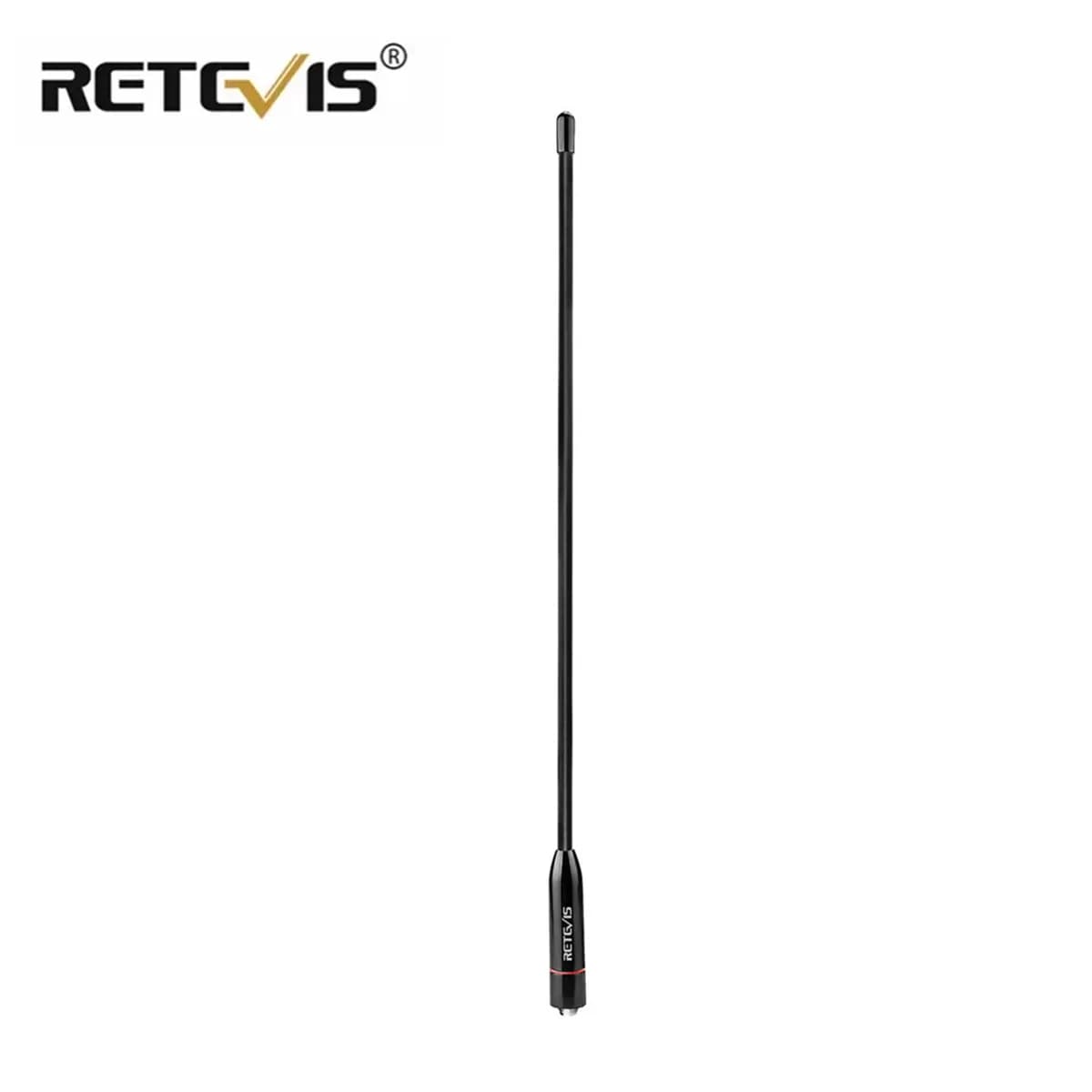 Retevis HA06 Walkie-Talkie Antenna VHF 152MHz 2.15dBi SMA-F SMA-M Handheld Radio Accessories for Retevis HA2/RA89R/G/HA1UV/HA1G