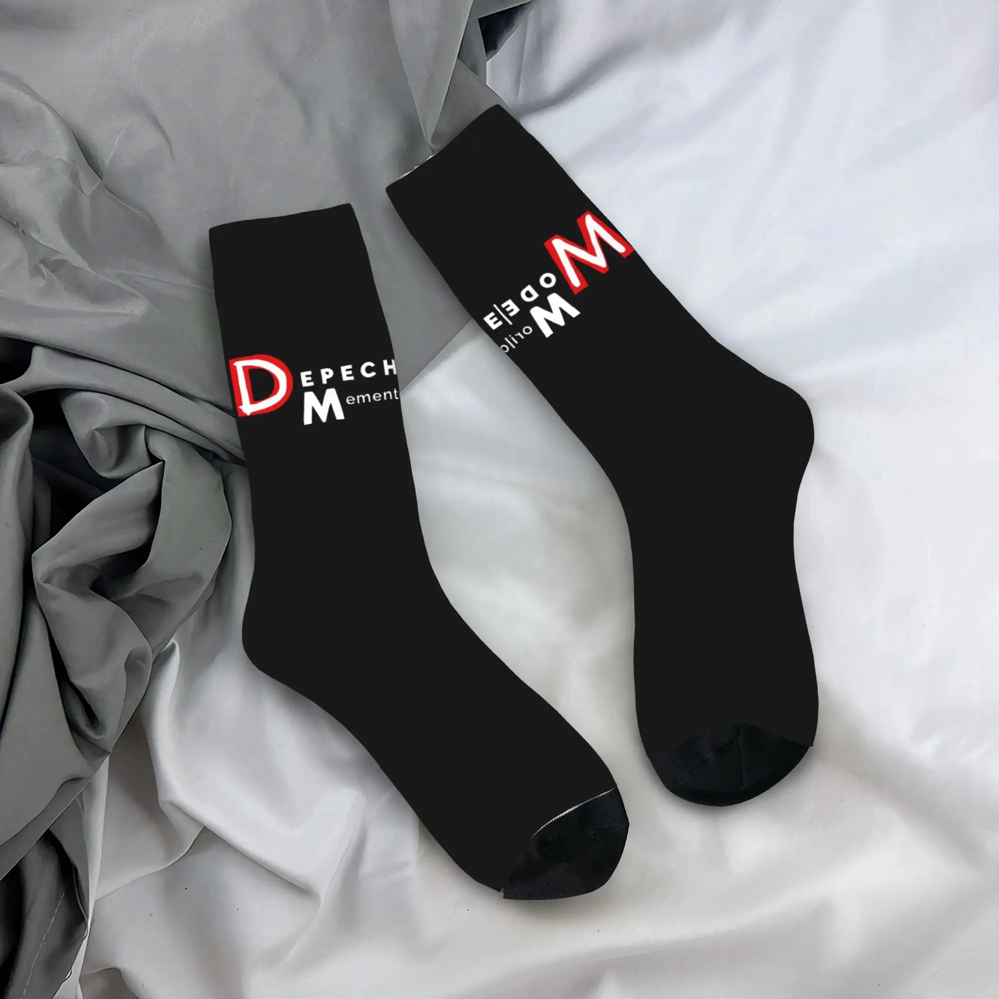 Calzini Personalizzati Rock Depeche Cool Mode per Uomo e Donna, Calzini Unisex Kawaii per Primavera, Estate, Autunno e Inverno