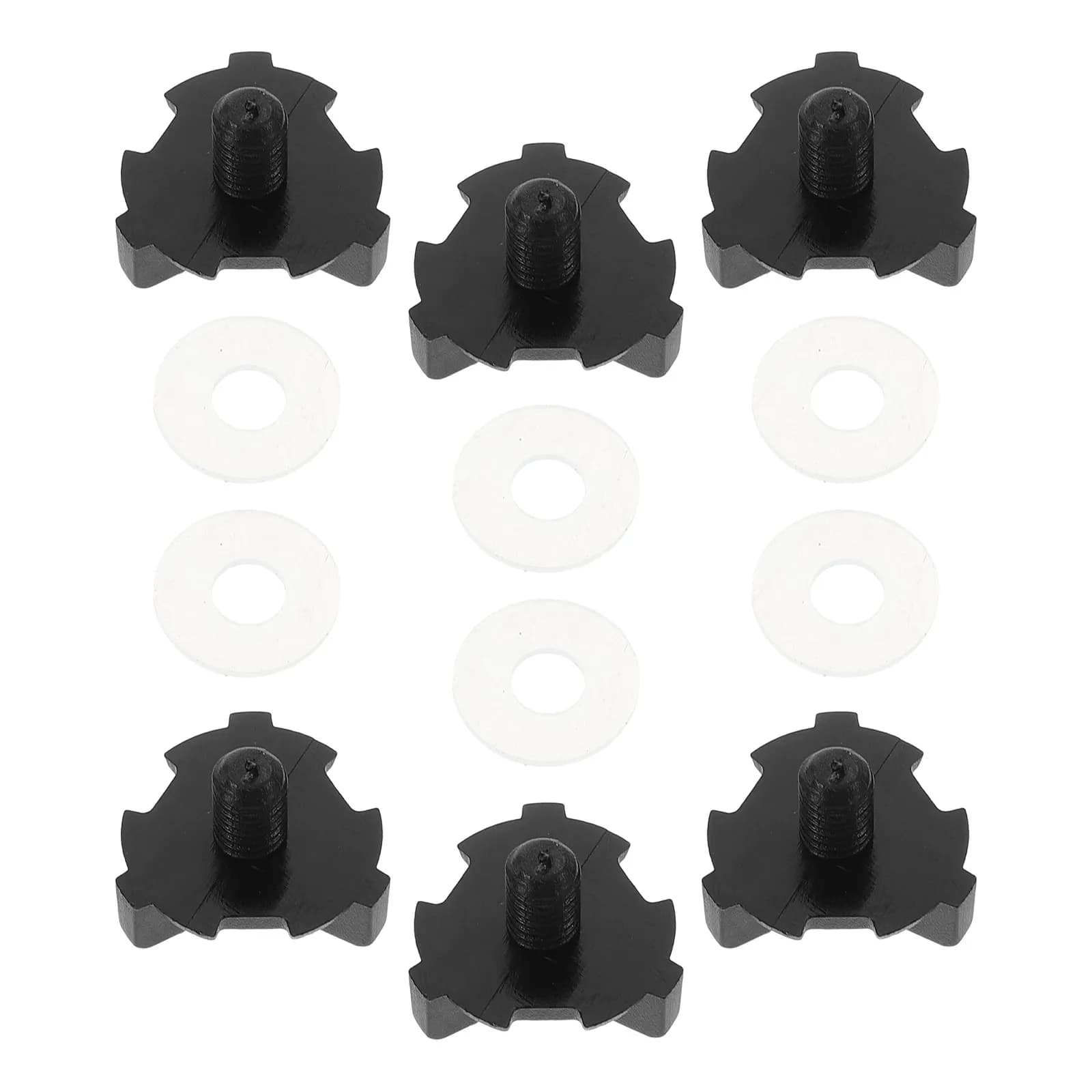 6 viti universali di ricambio per visiera, facili da installare, per caschi da motocross, dirt bike e mountain bike