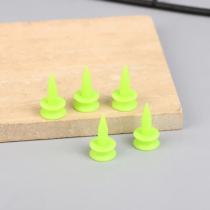 [SS]50Pcs/Pack 25MM 0.98' Professional Golf TeesCastle Green Golfer ccessory Plastic Golf Tees Perfect For Teeing The Ball