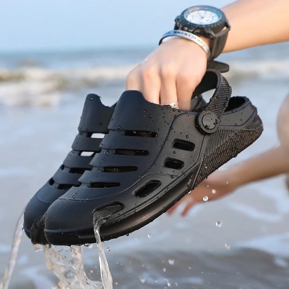 Men's Shoes Waterproof Fast Drying, EVA Lightweight Beach Sandals, Outdoor Summer Shoes, Nude Foot Shoes