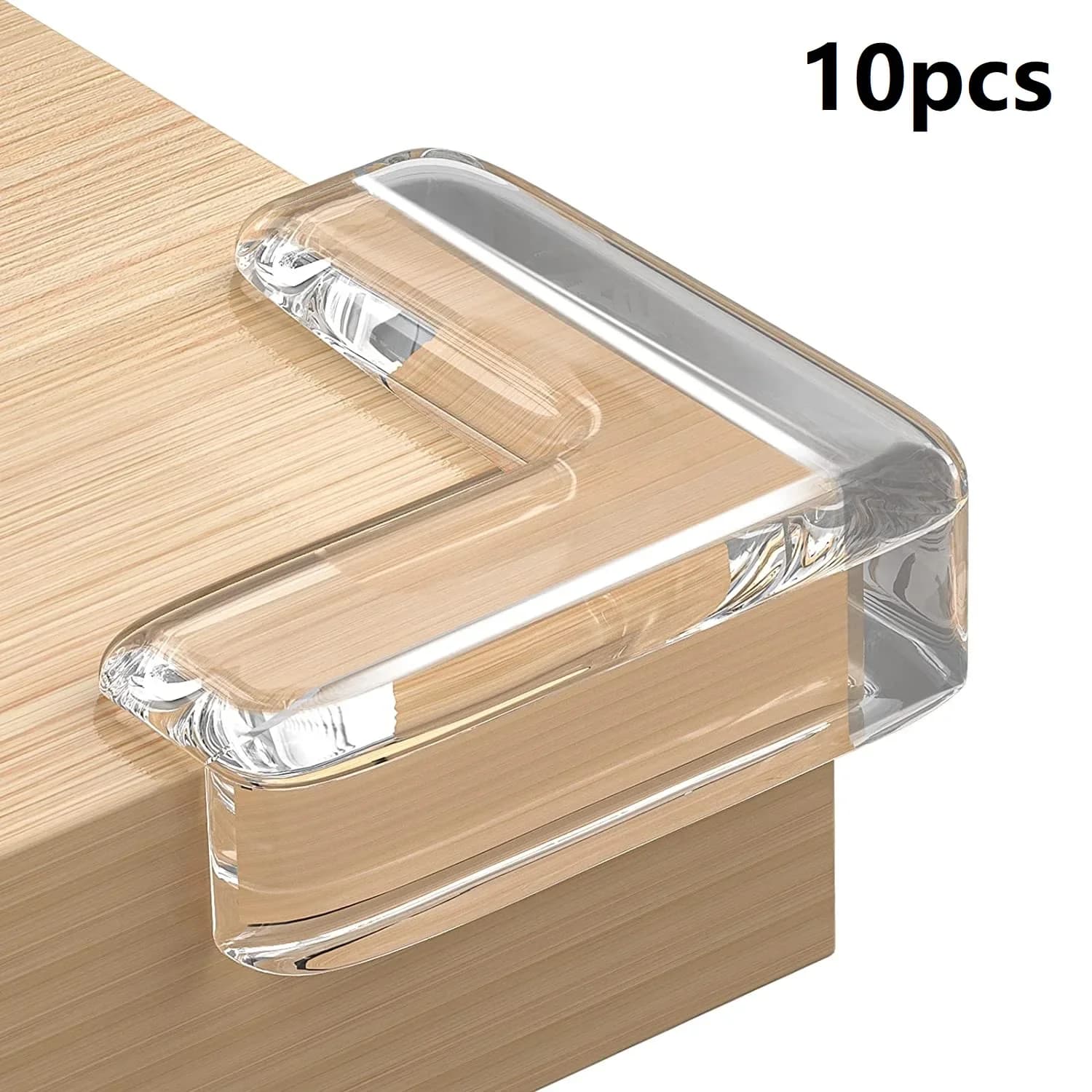 4/10pcs Children Anti Collision Corner Edge Protection Guards Baby Safety Corner Silicone Protector Table Soft Transparent
