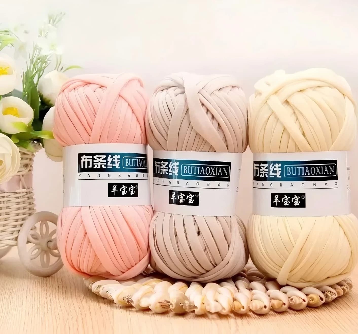 10 pz (1000g totali) Filato in tessuto a strisce per uncinetto, per scarpe, borse, cuscini, tappetini, fai da te, tessuto a strisce grosso per lavori manuali