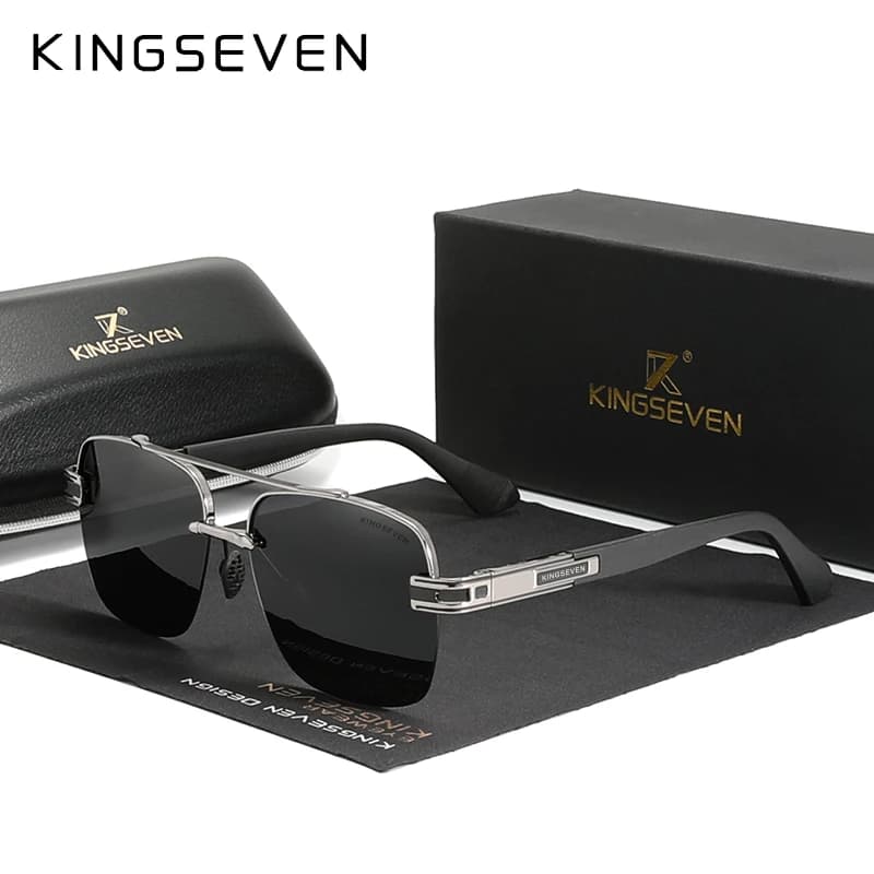 KINGSEVEN New Design Sunglasses For Men Polarized Gradient Sun glasses Women Men Square UV400 2022 New Driving Eyewear For Men