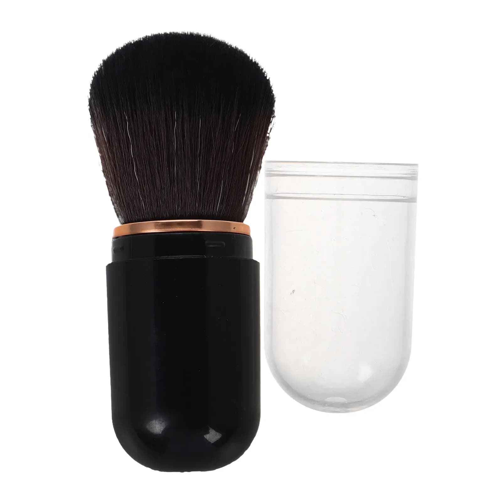 Mini Retractable Makeup Brush Travel Blush Brush Cheeks Small Powder Foundation Brush Outdoor Portable Makeup Brush Cosmetics Po