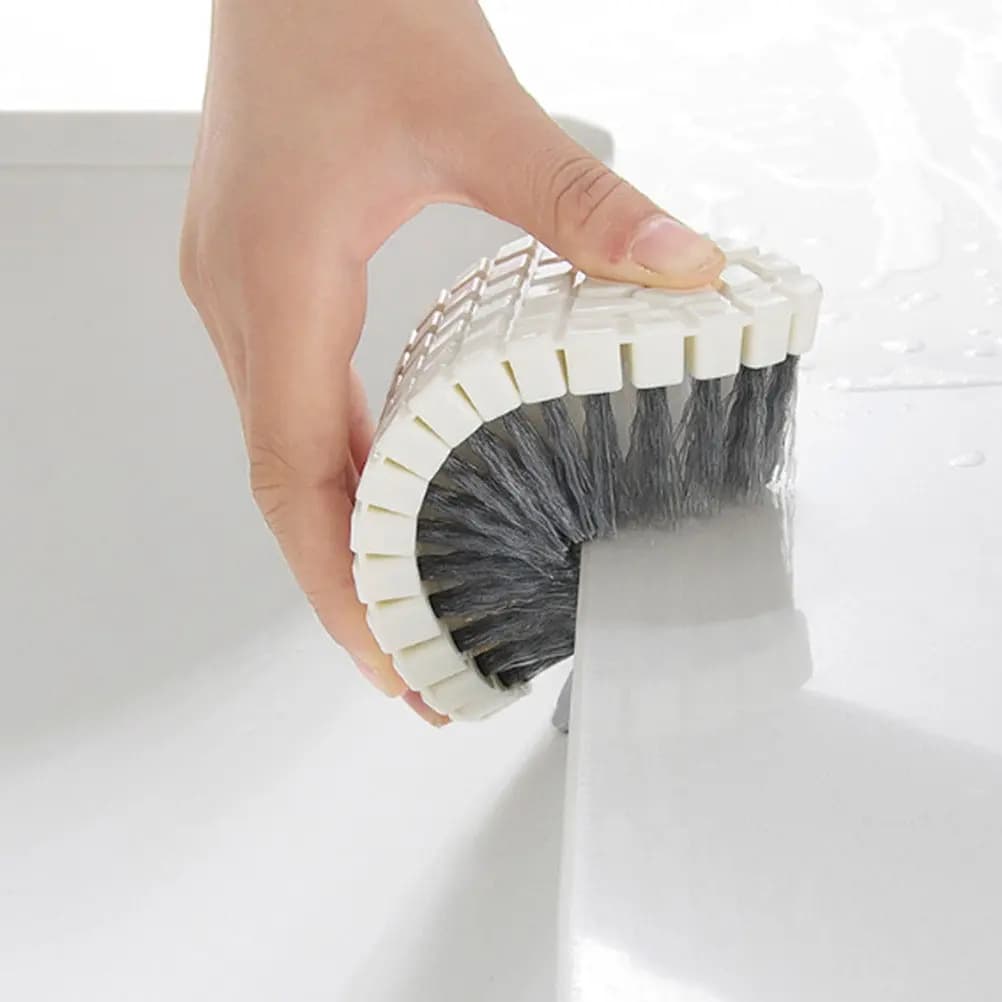 Spazzola Flessibile per la Pulizia degli Angoli per Bagno, Cucina, Lavanderia, Piastrelle, Doccia, Vasca, Rubinetto, Tapparelle, Finestre, Scarpe, Vestiti