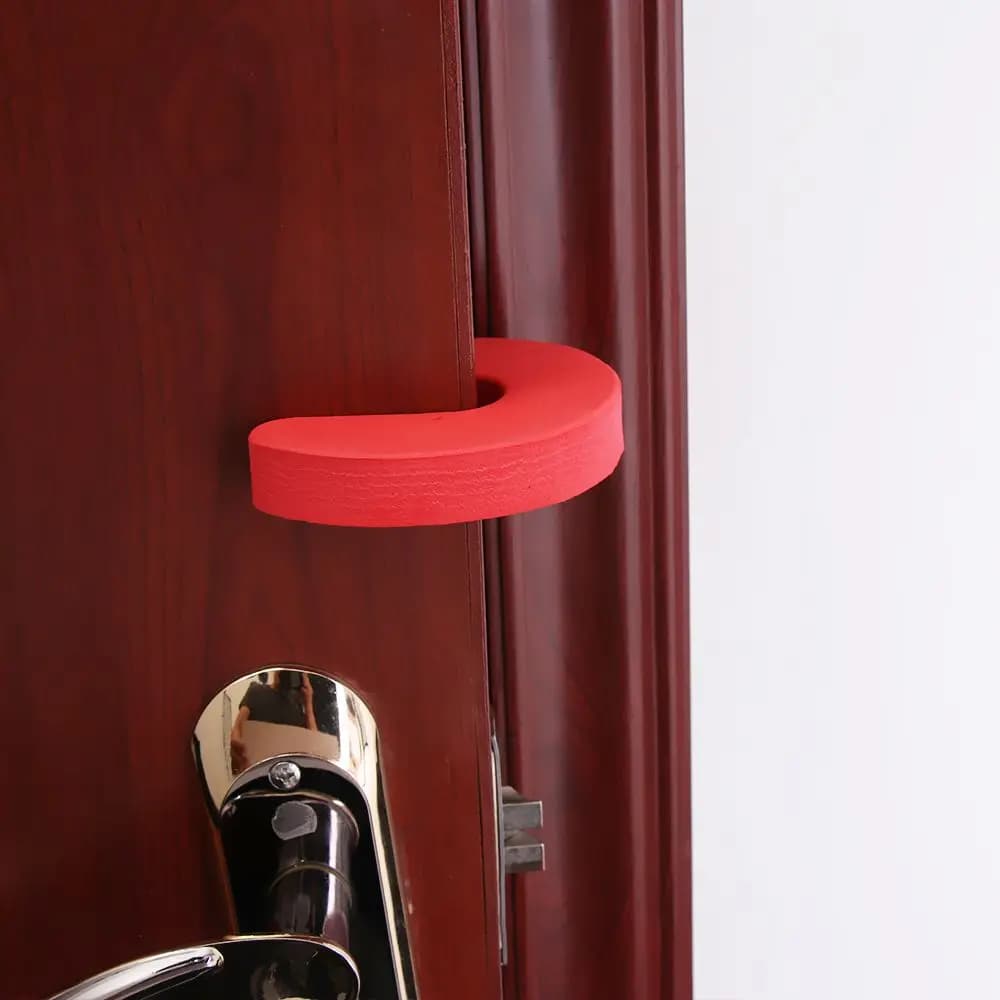 4 Pezzi Nuovi Proteggi-Dita Morbidi per Porte - Fermaporta di Sicurezza