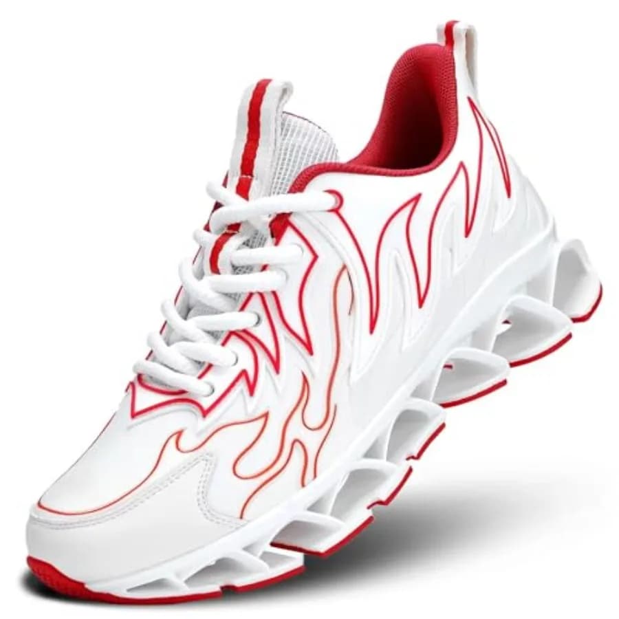 Scarpe da Corsa da Uomo in Mesh Traspirante, Sneakers Sportive alla Moda per Trail Running e Camminata