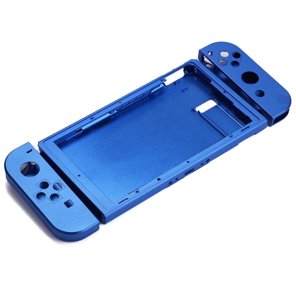 Per Nintendo Switch sostituzione in lega di alluminio piastra posteriore Joy Con custodia Shell Cover per NS Metal Shell Cover