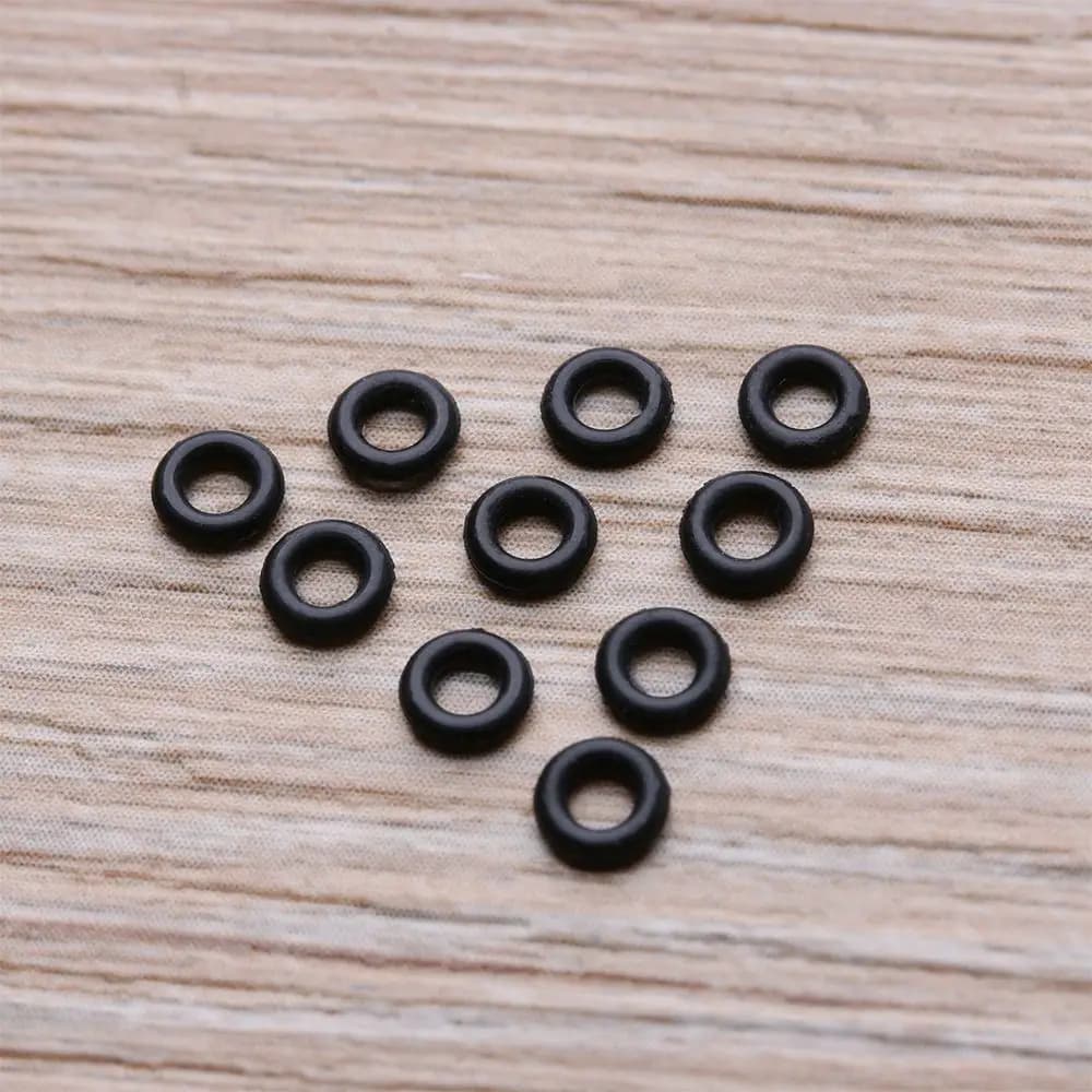 50/100 Pezzi Accessori Sportivi in Offerta: Grommets, Guarnizioni di Ricambio per Aste/Impennaggi, Guarnizioni in Gomma per Punte di Freccette