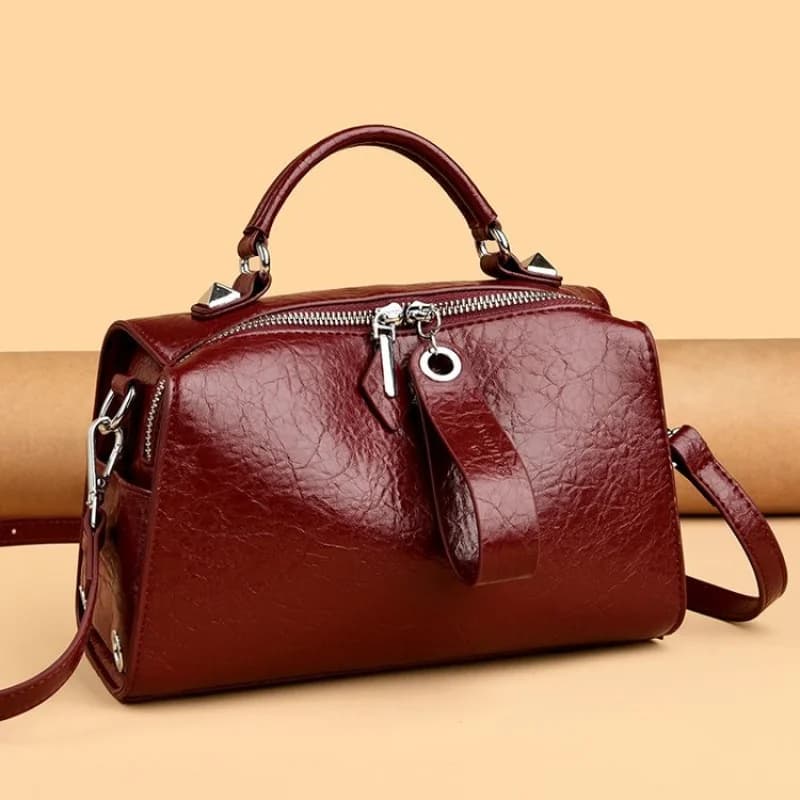 Borsa Tote di Lusso in Pelle per Donna, Design Classico Elegante Parigino, Borsa a Tracolla alla Moda per Uso Quotidiano