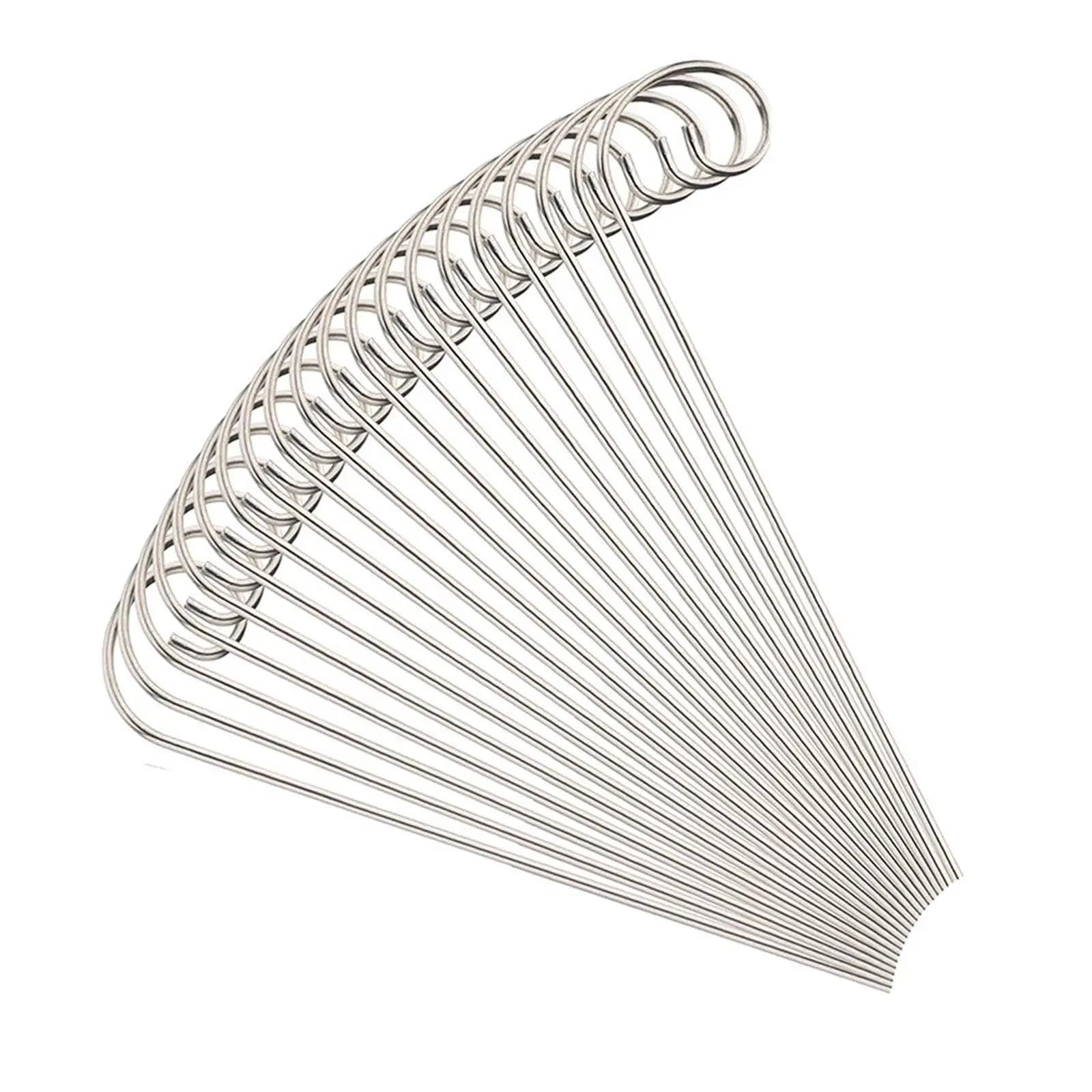 30 Ganci per Etichette Piante, Moderni Supporti Resistenti per Cartelli da Giardino, Segnaposto per Fiori e Prato, Accessori